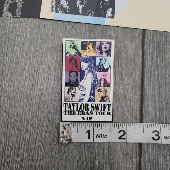 Taylor Swift The Eras Tour VIP Merch Box Exclusive Pin And Post Cards - Picture 4 of 5